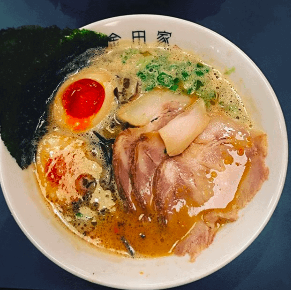 福岡グルメの金田家ラーメン