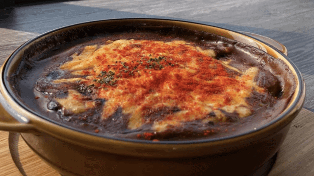 門司港ベアーフルーツの焼きカレー