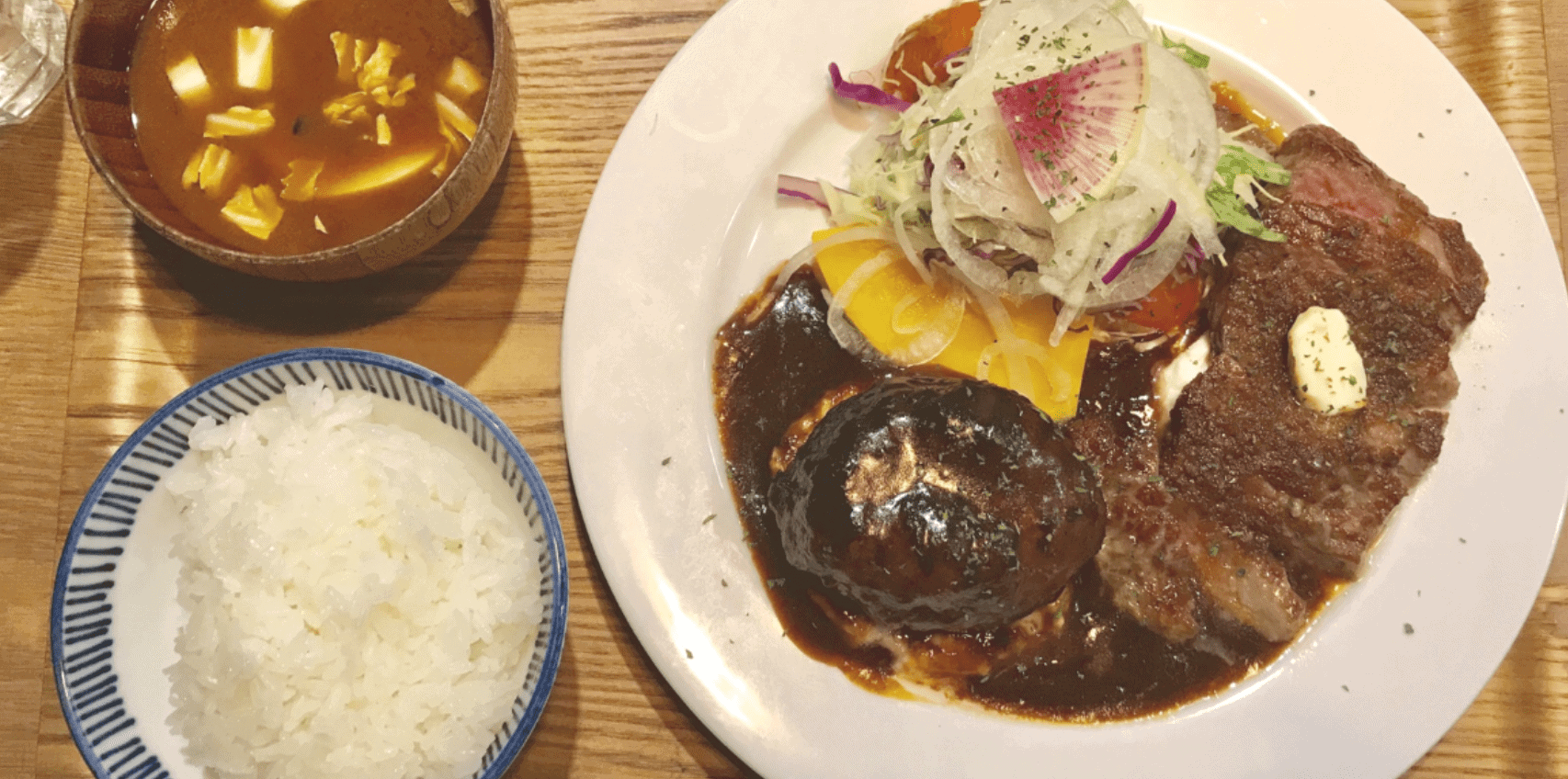 【いっかく食堂】ランチが人気！福岡のいっかく食堂の美味しい定食【ハンバーグがおすすめ】