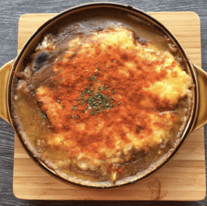 門司港ミルクホールの焼きカレー
