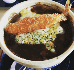 門司港海峡ふくステージの焼きカレー