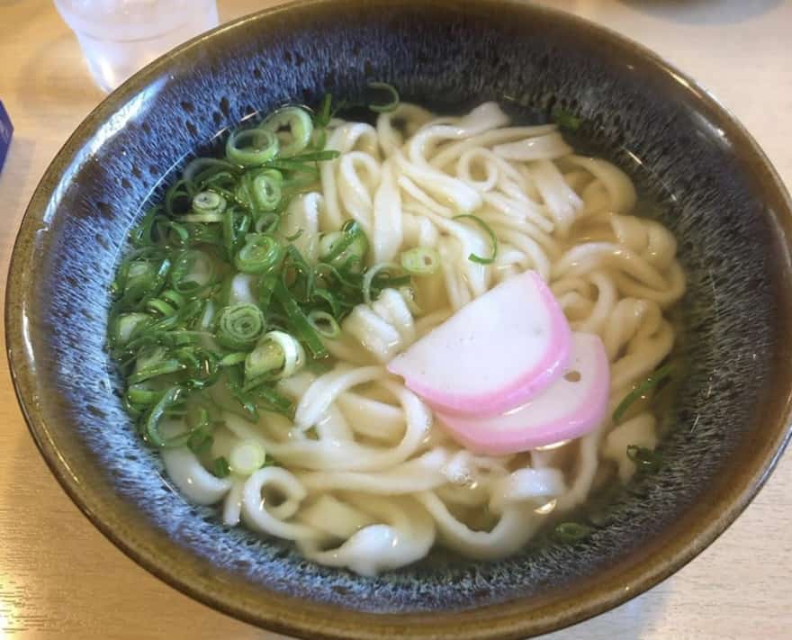 かけうどん