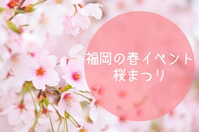 福岡春のイベント　桜まつり