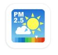 PM2.5と黄砂の予測 大気汚染予報