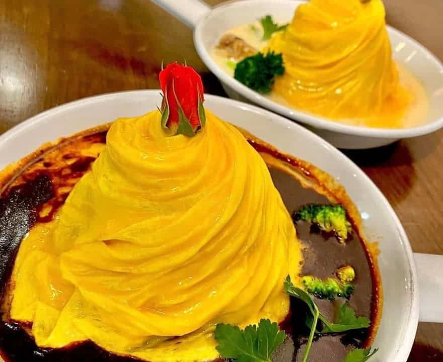 白のフライパン 薬院にある生パスタの名店 プリンセスオムライスと極上パンケーキが絶品 なるほど福岡