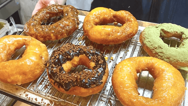 ※閉店【薬院】揚げたてドーナツ専門店Doughnuts Q｜アツアツの出来立て食感が魅力