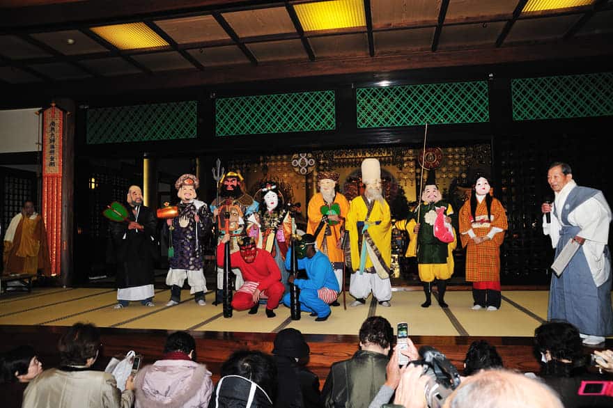 東長寺の節分祭