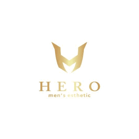メンズエステティック HERO ロゴ 四角