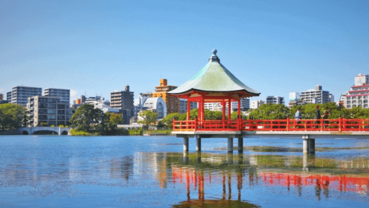 大濠公園は福岡のお金がかからないデートスポット代表！大濠公園のカフェやランチ！大濠公園の魅力を解説！