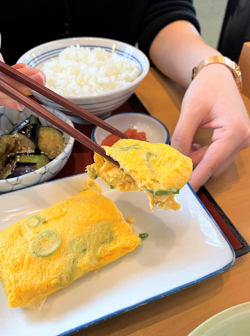 貝塚食堂　玉子焼き