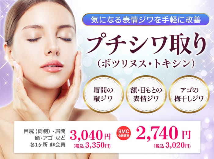 プチシワ取り